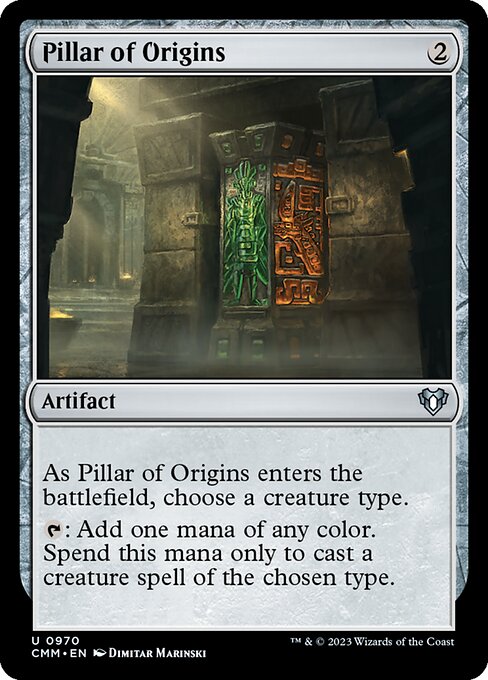 Pillar of Origins - Commander Masters Uncommon Card