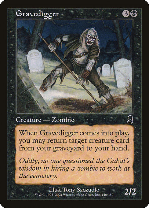 Gravedigger - Odyssey Common Card