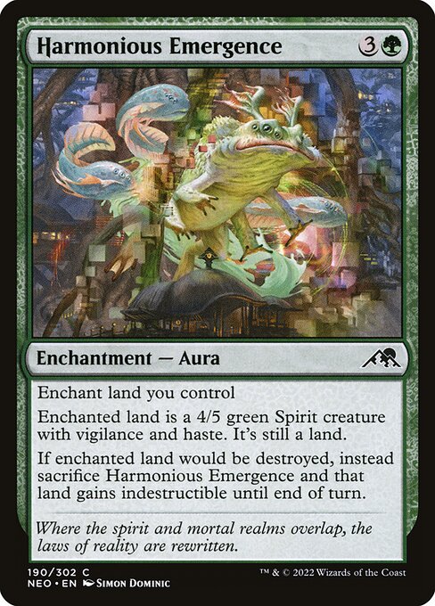 Harmonious Emergence - Kamigawa: Neon Dynasty Common Card