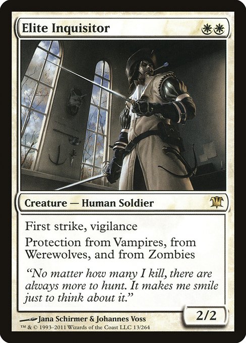 Elite Inquisitor - Innistrad Rare Card
