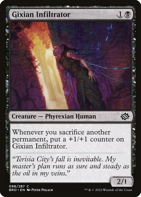 Gixian Infiltrator - The Brothers' War Common Card