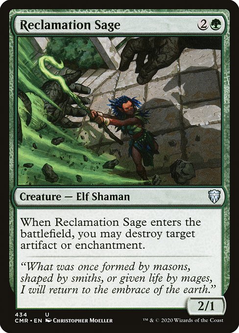 Reclamation Sage - Commander Legends Uncommon Card