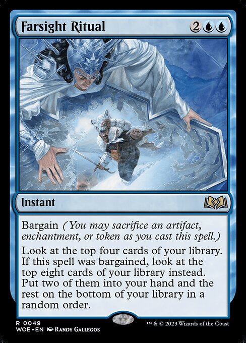 Farsight Ritual - Wilds of Eldraine Rare Card