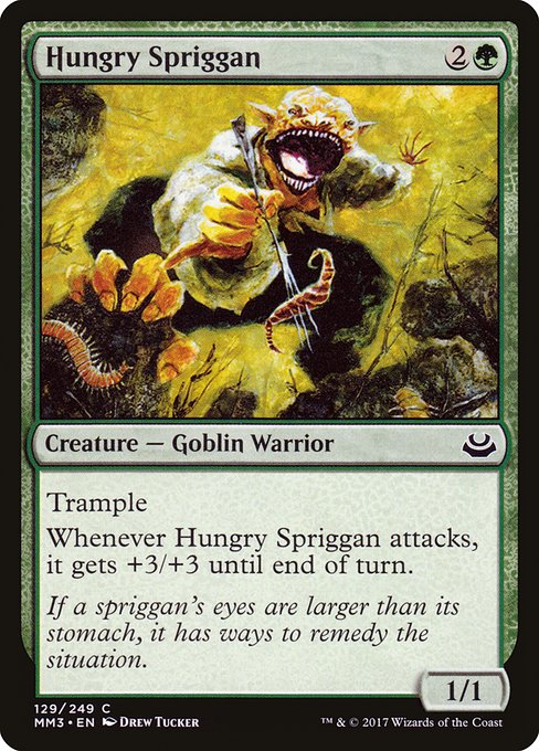 Hungry Spriggan - Modern Masters 2017 Common Card