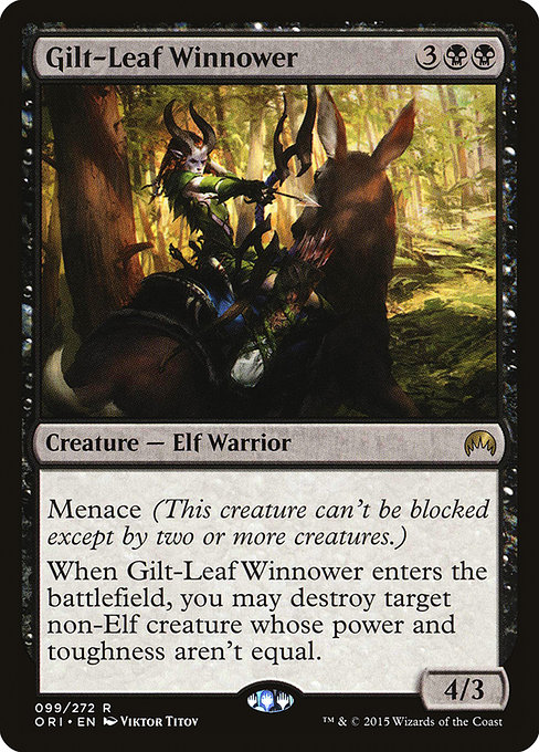 Gilt-Leaf Winnower - Magic Origins Rare Card