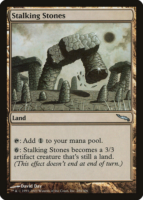 Stalking Stones - Mirrodin Uncommon Card