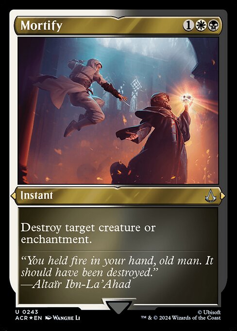 Mortify - Assassin's Creed Uncommon Card