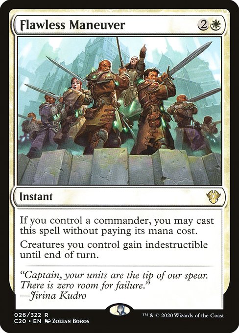 Flawless Maneuver - Commander 2020 Rare Card