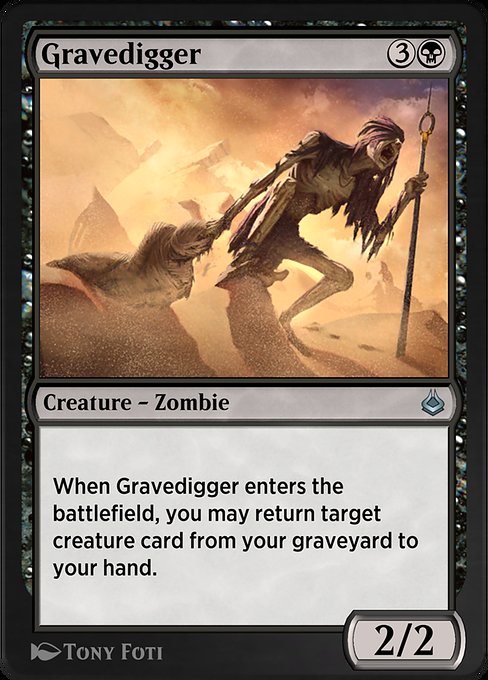 Gravedigger - Amonkhet Remastered Uncommon Card