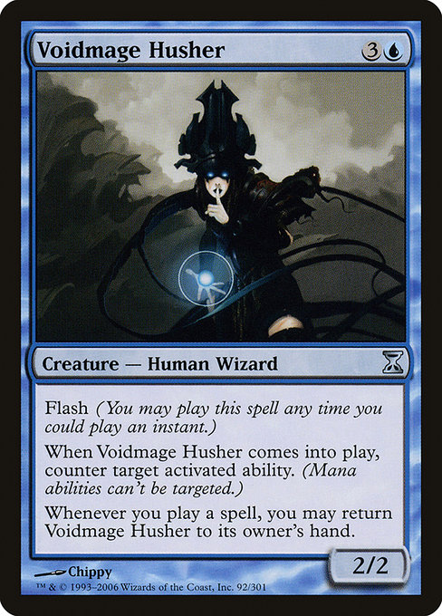 Voidmage Husher - Time Spiral Uncommon Card