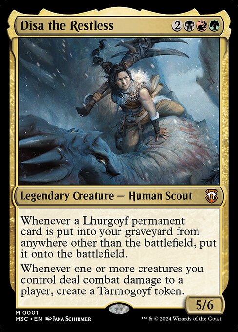 Disa the Restless - Modern Horizons 3 Commander Mythic Card