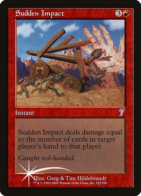 Sudden Impact - Seventh Edition Uncommon Card