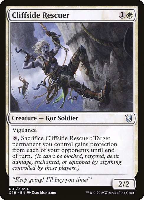 Cliffside Rescuer - Commander 2019 Uncommon Card