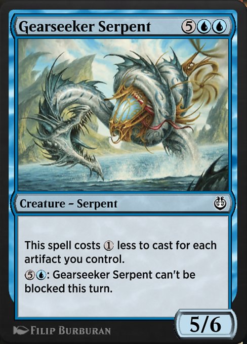 Gearseeker Serpent - Kaladesh Remastered Common Card