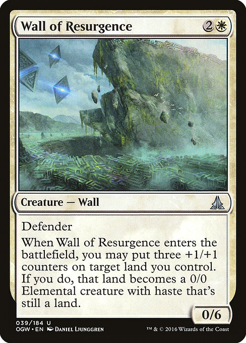 Wall of Resurgence - Oath of the Gatewatch Uncommon Card