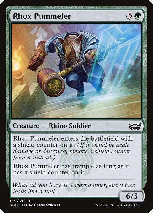 Rhox Pummeler - Streets of New Capenna Common Card