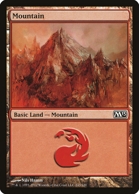 Mountain - Magic 2013 Common Card