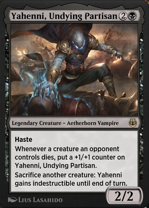 Yahenni, Undying Partisan - Kaladesh Remastered Rare Card