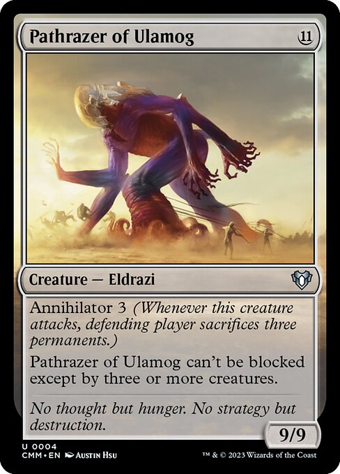Pathrazer of Ulamog - Commander Masters Uncommon Card