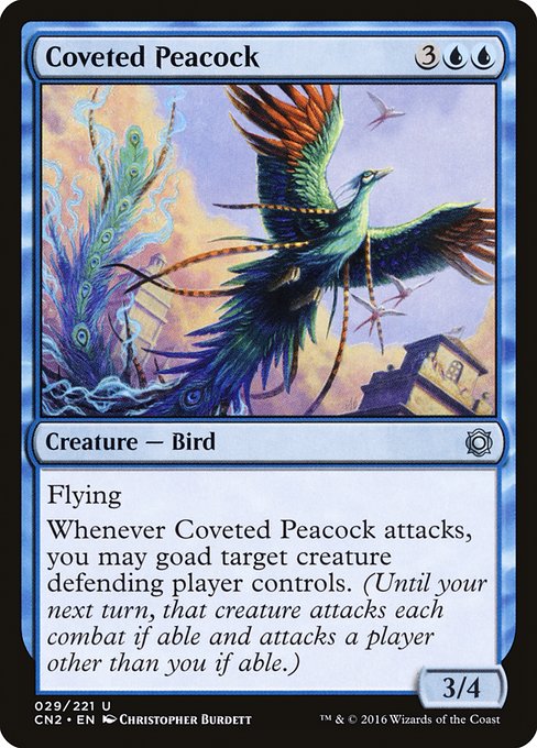 Coveted Peacock - Conspiracy: Take the Crown Uncommon Card