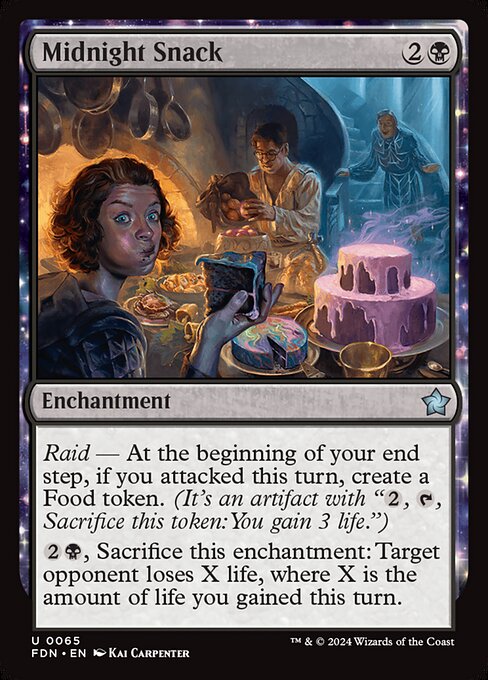 Midnight Snack - Foundations Uncommon Card