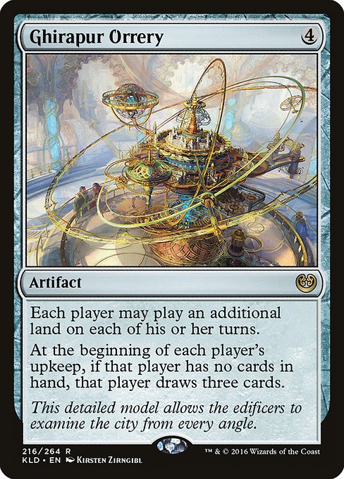 Ghirapur Orrery - Kaladesh Rare Card