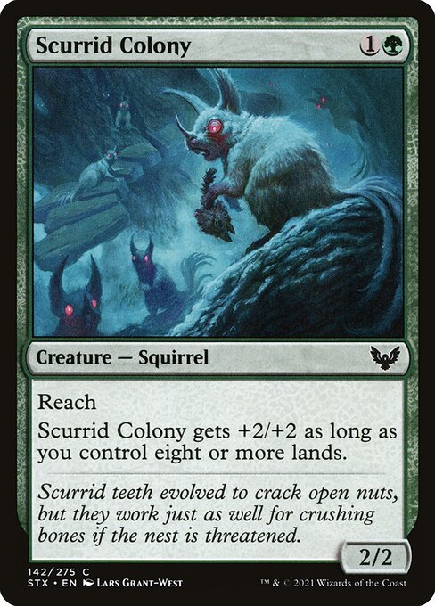 Scurrid Colony - Strixhaven: School of Mages Common Card
