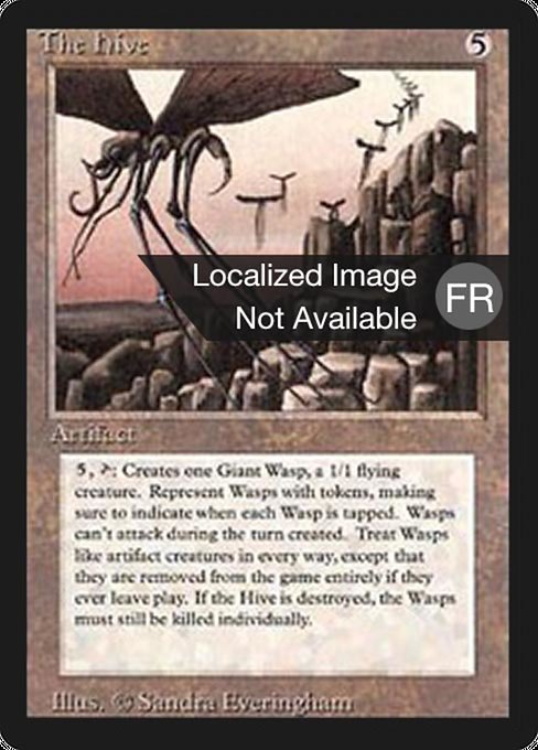 The Hive - Foreign Black Border Rare Card