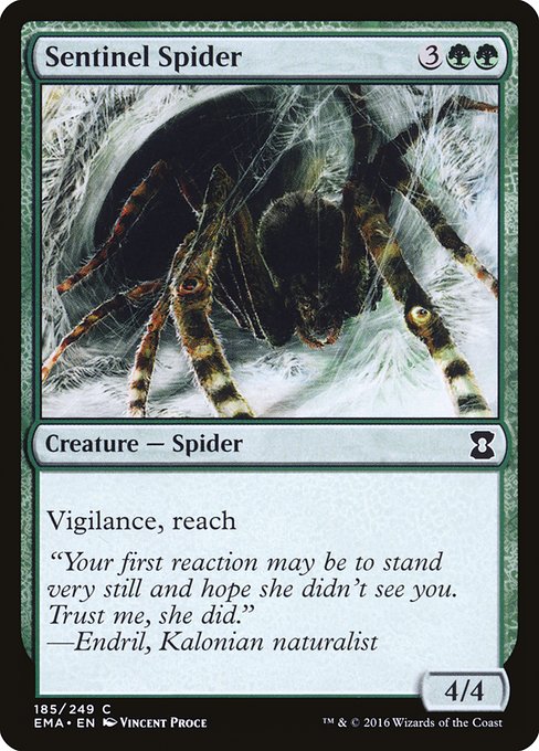 Sentinel Spider - Eternal Masters Common Card