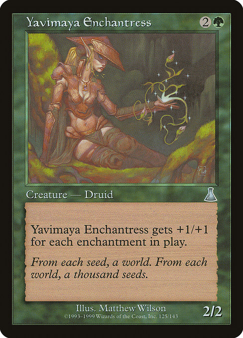 Yavimaya Enchantress - Urza's Destiny Uncommon Card