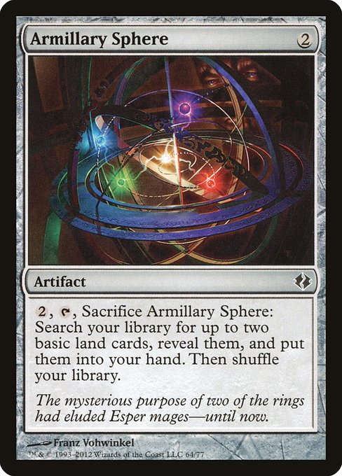 Armillary Sphere - Duel Decks: Venser vs. Koth Common Card