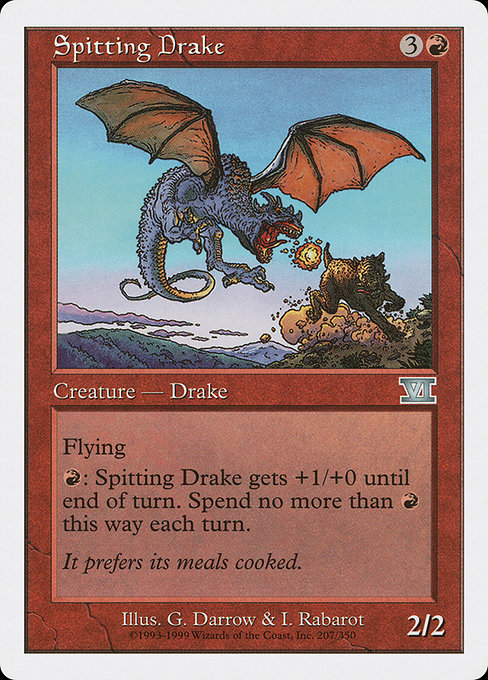 Spitting Drake - Classic Sixth Edition Uncommon Card