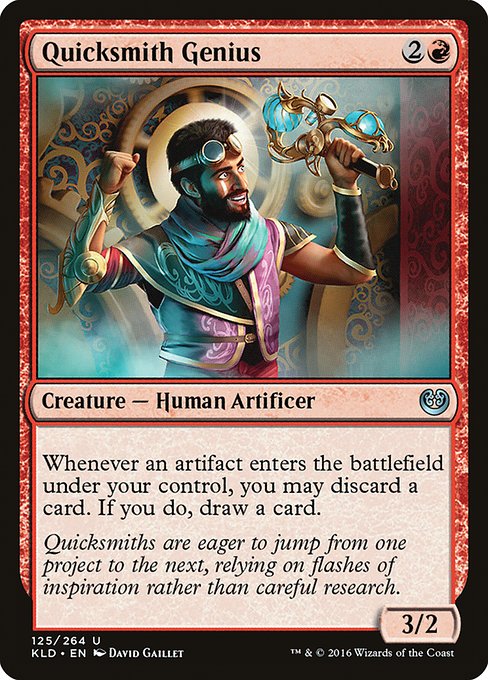Quicksmith Genius - Kaladesh Uncommon Card