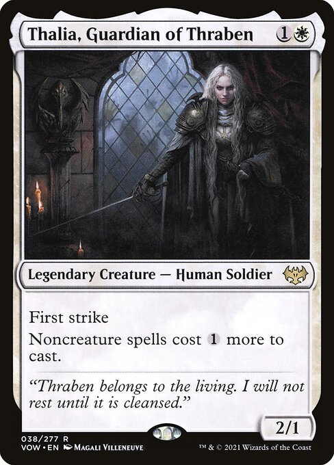 Thalia, Guardian of Thraben - Innistrad: Crimson Vow Rare Card