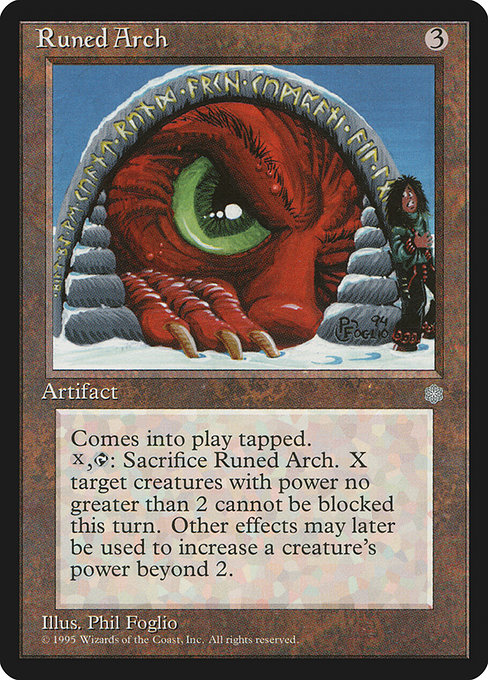 Runed Arch - Ice Age Rare Card