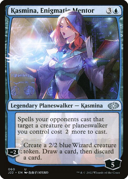Kasmina, Enigmatic Mentor - Jumpstart 2022 Uncommon Card