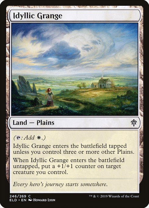 Idyllic Grange - Throne of Eldraine Common Card