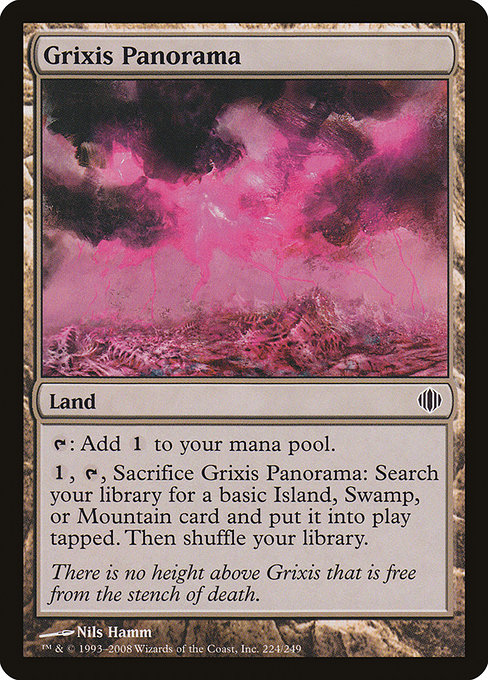 Grixis Panorama - Shards of Alara Common Card
