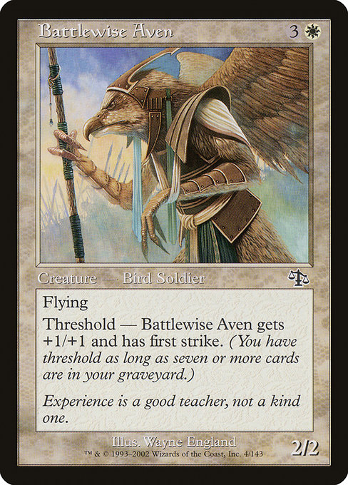 Battlewise Aven - Judgment Common Card
