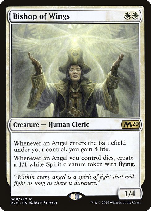 Bishop of Wings - Core Set 2020 Rare Card