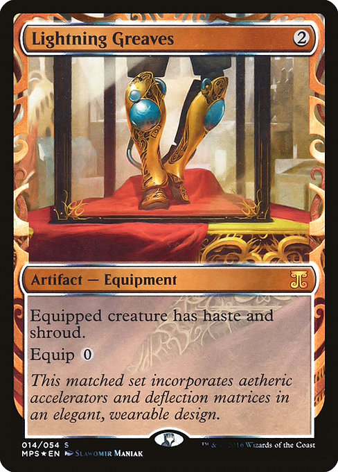 Lightning Greaves - Kaladesh Inventions Special Card
