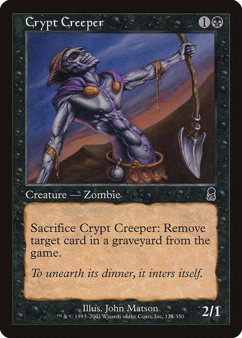 Crypt Creeper - Odyssey Common Card