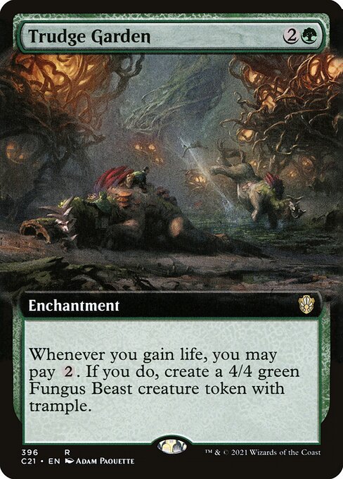 Trudge Garden - Commander 2021 Rare Card