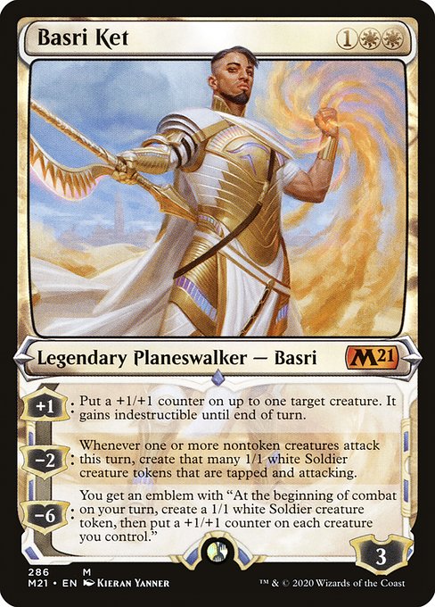 Basri Ket - Core Set 2021 Mythic Card