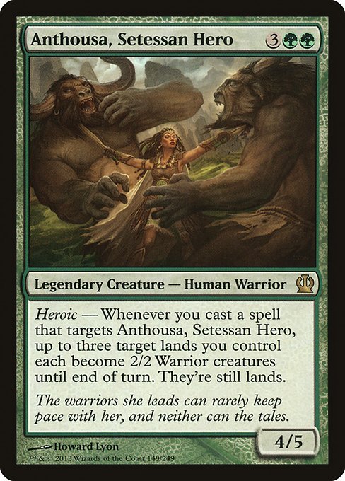 Anthousa, Setessan Hero - Theros Rare Card