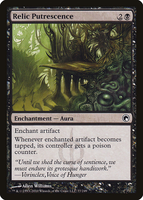 Relic Putrescence - Scars of Mirrodin Common Card