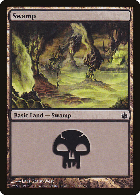 Swamp - Mirrodin Besieged Common Card