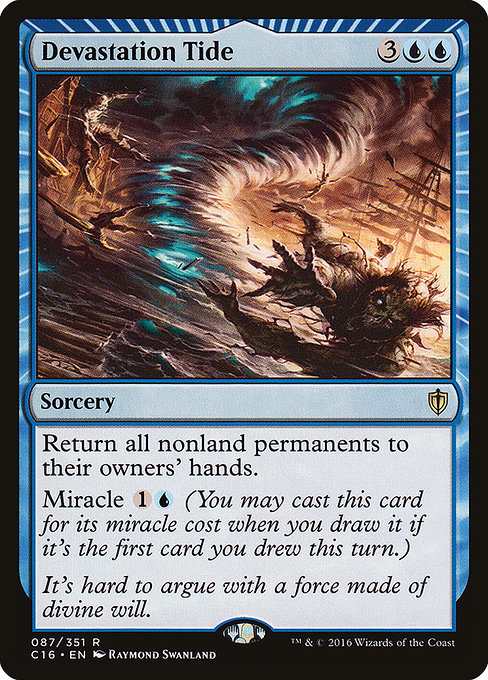 Devastation Tide - Commander 2016 Rare Card