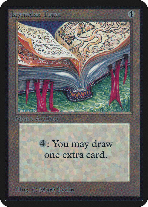 Jayemdae Tome - Limited Edition Alpha Rare Card
