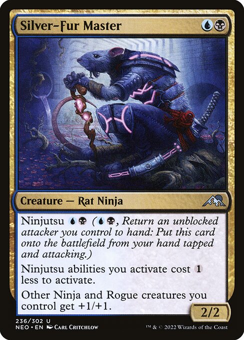 Silver-Fur Master - Kamigawa: Neon Dynasty Uncommon Card